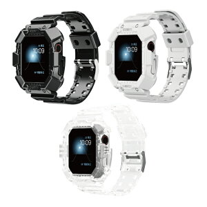 ݌ɌApple Watch AbvEHb` TPU Case with belt TPU P[X with xg AbvEHb`oh 퐶 AEghAX|[c IWi oh Y fB[X jq q j