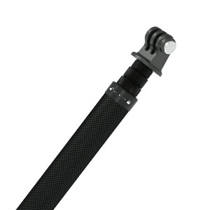 TELESIN TE-MNP-117 1.16m Carbon Fiber Selfie Stick 1/4lW Ή J[{ t@Co[ ̗p y y Yf@ B_  25cm 116cm  Lk Insta360 GoPro DJI X}z X}[gtH  lC ֗ObY