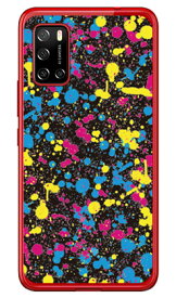 スプラット CMYK （ソフトTPUクリア） Rakuten BIG s 3917JR 楽天モバイル SECOND SKIN スマホケース ソフトケース3917jr ケース 3917jr カバー 楽天モバイル ケース カバー スマホケース スマホカバー かわいい クール 人気 便利 送料無料