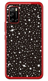 SPACE ブラック （ソフトTPUクリア） Rakuten BIG s 3917JR 楽天モバイル SECOND SKIN スマホケース ソフトケース3917jr ケース 3917jr カバー 楽天モバイル ケース カバー スマホケース スマホカバー かわいい クール 人気 便利 送料無料