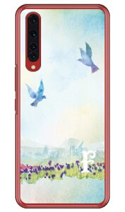 Cf LTD バード イニシャル F (クリア) Rakuten BIG ZR01 楽天モバイル Coverfull 受注生産 スマホケース ハードケース zr01 ケース zr01 カバー 楽天モバイル ケース カバー スマホケース スマホカバー
