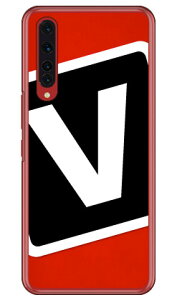 Cf LTD キャンプ イニシャル レッド×ブラック V (クリア) Rakuten BIG ZR01 楽天モバイル Coverfull ハードケース zr01 ケース zr01 カバー 楽天モバイル ケース カバー スマホケース スマホカバー かわ