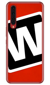 Cf LTD キャンプ イニシャル レッド×ブラック W (クリア) Rakuten BIG ZR01 楽天モバイル Coverfull ハードケース zr01 ケース zr01 カバー 楽天モバイル ケース カバー スマホケース スマホカバー かわ