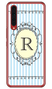 Cf LTD イニシャル アルファベット R サックス (クリア) Rakuten BIG ZR01 楽天モバイル Coverfull ハードケース zr01 ケース zr01 カバー 楽天モバイル ケース カバー スマホケース スマホカバー かわ