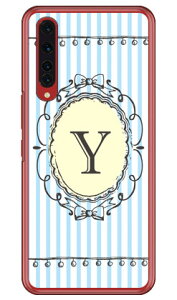 Cf LTD イニシャル アルファベット Y サックス (クリア) Rakuten BIG ZR01 楽天モバイル Coverfull ハードケース zr01 ケース zr01 カバー 楽天モバイル ケース カバー スマホケース スマホカバー かわ