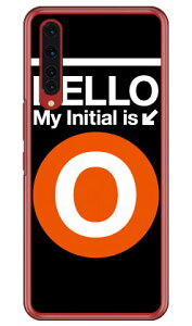 Cf LTD サブウェイイニシャル O オレンジ (クリア) Rakuten BIG ZR01 楽天モバイル Coverfull スマホケース ハードケース zr01 ケース zr01 カバー 楽天モバイル ケース カバー スマホケース スマホカバ