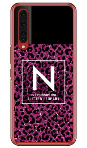 Cf LTD ヒョウ柄 ネイルボトル イニシャル N ピンク (クリア) Rakuten BIG ZR01 楽天モバイル Coverfull ハードケース zr01 ケース zr01 カバー 楽天モバイル ケース カバー スマホケース スマホカバー
