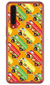 ヒッピーカー オレンジ (クリア) Rakuten BIG ZR01 楽天モバイル SECOND SKIN 受注生産 スマホケース ハードケース zr01 ケース zr01 カバー 楽天モバイル ケース カバー スマホケース スマホカバー