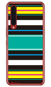 Moisture Stripe ブラック (クリア) design by Moisture Rakuten BIG ZR01 楽天モバイル SECOND SKIN ハードケース zr01 ケース zr01 カバー 楽天モバイル ケース カバー スマホケース スマホカバー かわいい ク