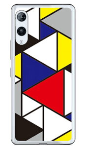 ピエトモンドリアン (ソフトTPUクリア) Rakuten Hand P710・5G P780 楽天モバイル SECOND SKIN 受注生産 スマホケース ソフトケースp710 ケース p710 カバー 楽天モバイル ケース カバー スマホケース ス