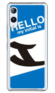 Cf LTD ハローイニシャル I ブルー (クリア) Rakuten Hand P710・5G P780 楽天モバイル Coverfull スマホケース ハードケースp710 ケース p710 カバー 楽天モバイル ケース カバー スマホケース スマホカ