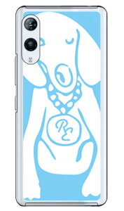 Dog �T�b�N�X�u���[×�z���C�g design by ROTM �i�N���A�j Rakuten Hand P710�E5G P780 �y�V���o�C�� SECOND SKIN �n�[�h�P�[�Xp710 �P�[�X p710 �J�o�[ �y�V���o�C�� �P�[�X �J�o�[ �X�}�z�P�[�X �X�}�z�J�o�[ 