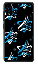 MHAK 「SPACER」 ブラック×ブルー （クリア） Rakuten Mini C330 楽天モバイル SECOND SKIN c330 ケース c330 カバー 楽天モバイル アクオスフォン ケース アクオスフォン カバー スマホケース スマホカバー かわいい クール 人気 便利 送料無料