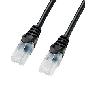 SANWA SUPPLY�i�T�����T�v���C�j �c���܂�h�~CAT5eLAN�P�[�u�� LA-Y5TS-07BK