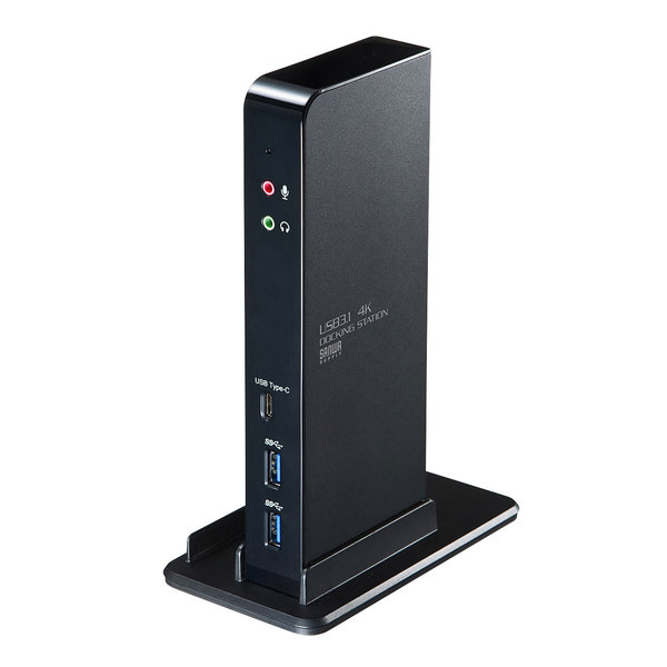 4K対応のUSB3.1ドッキングステーション 送料無料 SANWA SUPPLY サンワサプライ タブレットスタンド付き4K対応USB3.1ドッキングステーション USB-CVDK4USBケーブル 往復送料無料 HDMIディスプレイ 出力 ディスプレイ増設 ステーション 有線LAN 簡単 贈り物 簡易スタンド タブレットPC マルチディスプレイ 拡張 ドッキング