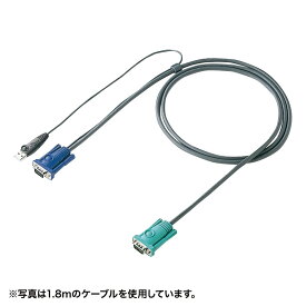 SANWA SUPPLY（サンワサプライ） パソコン自動切替器用ケーブル（3.0m） SW-KLU300Nパソコン 自動切り替えき 接続 ケーブル ディスプレイ USB キーボード マウスケーブル 一体 配線 簡単