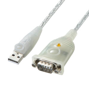 SANWA SUPPLYiTTvCj USB-RS232CRo[^i0.3mj USB-CVRS9HND-sub9pin USB ϊ Ro[^ VAC^[tF[X 512oCg obt@