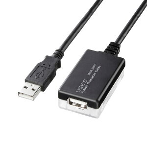 SANWA SUPPLY(サンワサプライ) 12m延長USB2.0アクティブリピーターケーブル KB-USB-R212N