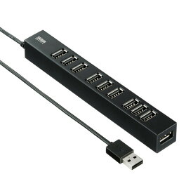 SANWA SUPPLY（サンワサプライ） USB2.0ハブ（10ポート） USB-2H1001BKN