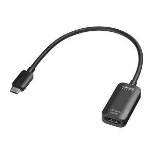 SANWA SUPPLYiTTvCj USB Type C-HDMI/VGAϊA_v^i4K/30Hz/PDΉj AD-ALCHD02