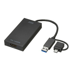 SANWA SUPPLYiTTvCj USB A/Type-CΉHDMIfBXvCA_v^i4K/30HzΉj USB-CVU3HD4