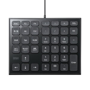 SANWA SUPPLY�i�T�����T�v���C�j �\�v�ZUSB�e���L�[ NT-27UBK