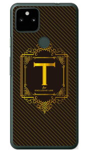 Cf LTD ���O�W���A���[�C�j�V���� T �S�[���h�C�G���[ �i�N���A�j Google Pixel 5a �i5G�j SoftBank Coverfull google pixel 5a 5G �P�[�X google pixel 5a 5G �J�o�[ �O�[�O���s�N�Z��5a5G�P�[�X �O�[�O���s�N�Z��5a5G