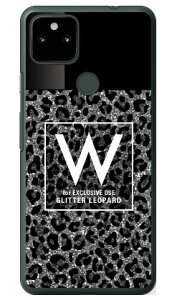 Cf LTD �q���E�� �l�C���{�g�� �C�j�V���� W �O���[ �i�N���A�j Google Pixel 5a �i5G�j SoftBank Coverfull google pixel 5a 5G �P�[�X google pixel 5a 5G �J�o�[ �O�[�O���s�N�Z��5a5G�P�[�X �O�[�O���s�N�Z��5a5G�J