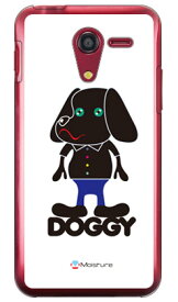 Doggy Pure ホワイト （クリア） design by Moisture DIGNO F・DIGNO E 503KC SoftBank SECOND SKIN 503kcケース 503kcカバー digno f 503kc ケース digno f 503kc カバー digno e 503kc ケース digno e 503kc カバー ディグノc 送料無料