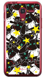 Doggy Star （クリア） design by Moisture DIGNO F・DIGNO E 503KC SoftBank SECOND SKIN 503kcケース 503kcカバー digno f 503kc ケース digno f 503kc カバー digno e 503kc ケース digno e 503kc カバー ディグノc ケース 送料無料