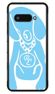 Dog �z���C�g×�T�b�N�X�u���[ design by ROTM DIGNO BX3 (A401KC A402KC A403KC) DIGNO SX4 (KC-S305 KC-S205) (�\�t�gTPU) SECOND SKIN �P�[�X �J�o�[ �X�}�z�P�[�X �������� �ϏՌ� �v�����g �ی� ��