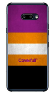 Cf LTD KICKS�R���N�V�����V���[�Y #5 �p�[�v��×�I�����W �i�N���A�j LG G8X ThinQ SoftBank Coverfull lg g8x thinq �J�o�[ lg g8x thinq �P�[�X g8x thinq �J�o�[ g8x thinq �P�[�X lg k �J�o�[ lg k �P�[�X LG�P�[ �J�o�[ 