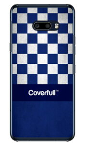 Cf LTD KICKS�R���N�V�����V���[�Y #7 �`�F�b�J�[ �l�C�r�[×�z���C�g �i�N���A�j LG G8X ThinQ SoftBank Coverfull lg g8x thinq �J�o�[ lg g8x thinq �P�[�X g8x thinq �J�o�[ g8x thinq �P�[�X lg k �J�o�[ lg k �P�[�X LG