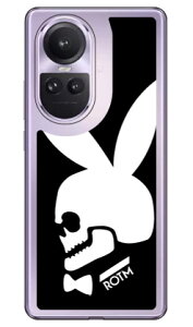 Bunny bone �u���b�N OPPO Reno10 Pro 5G A302OP CPH2541 (�\�t�gTPU) SECOND SKIN �P�[�X �J�o�[ �X�}�z�P�[�X �������� �ϏՌ� �v�����g �ی� �Ռ��z��