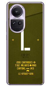Cf LTD �~���^���[ �C�j�V���� �A���t�@�x�b�g L �J�[�L (�N���A) OPPO Reno10 Pro 5G A302OP CPH2541 Coverfull �{�� �ی� �n�[�h�P�[�X �X�}�z�J�o�[�@��������