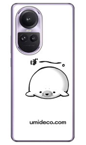 �ځ`�ƃA�U���V (�N���A) design by DMF OPPO Reno10 Pro 5G A302OP CPH2541 Coverfull �{�� �ی� �n�[�h�P�[�X �X�}�z�J�o�[�@��������