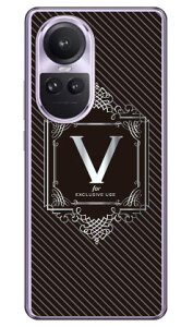 Cf LTD ���O�W���A���[�C�j�V���� V �V���o�[�O���[ (�N���A) OPPO Reno10 Pro 5G A302OP CPH2541 Coverfull �{�� �ی� �n�[�h�P�[�X �X�}�z�J�o�[�@��������