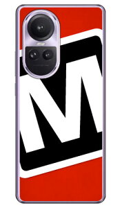 Cf LTD �L�����v �C�j�V���� ���b�h×�u���b�N M (�N���A) OPPO Reno10 Pro 5G A302OP CPH2541 Coverfull �{�� �ی� �n�[�h�P�[�X �X�}�z�J�o�[�@��������