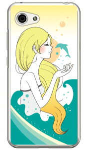 Dolphin �i�N���A�j design by ���������� AQUOS R compact 701SH�ESHV41�ESH-M06 SoftBank�Eau�Edocomo Coverfull aquos r compact �P�[�X aquos r compact �J�o�[ 701sh shv41 sh-m06 �P�[�X 701sh shv41 sh-m06 �J�o�[ aquos r ��������