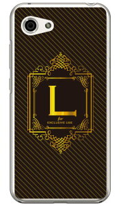 Cf LTD ���O�W���A���[�C�j�V���� L �S�[���h�C�G���[ �i�N���A�j AQUOS R compact 701SH�ESHV41�ESH-M06 SoftBank�Eau�Edocomo Coverfull aquos r compact �P�[�X aquos r compact �J�o�[ 701sh shv41 sh-m06 �P�[�X 701sh shv41 ��