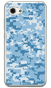DIGITAL camouflage �u���[ �i�N���A�j design by Moisture AQUOS R compact 701SH�ESHV41�ESH-M06 SoftBank�Eau�Edocomo SECOND SKIN aquos r compact �P�[�X aquos r compact �J�o�[ 701sh shv41 sh-m06 �P�[�X 701sh shv41 sh-m06 ��������