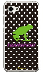 TRANSPORT FROG �u���b�N×�p�[�v�� �i�N���A�j design by Moisture AQUOS R compact 701SH�ESHV41�ESH-M06 SoftBank�Eau�Edocomo SECOND SKIN aquos r compact �P�[�X aquos r compact �J�o�[ 701sh shv41 sh-m06 �P�[�X 701sh ��������