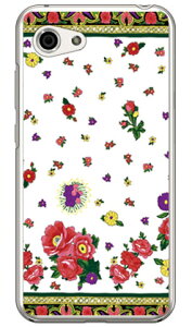 SINDEE �uRussian Flower �i�z���C�g�j�v �i�N���A�j AQUOS R compact 701SH�ESHV41�ESH-M06 SoftBank�Eau�Edocomo SECOND SKIN aquos r compact �P�[�X aquos r compact �J�o�[ 701sh shv41 sh-m06 �P�[�X 701sh shv41 sh-m06 ��������