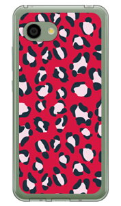 Leopard ���b�h �i�\�t�gTPU�N���A�j design by ROTM AQUOS R2 Compact 803SH�ESH-M09 SoftBank�EMVNO�X�}�z�iSIM�t���[�[���j SECOND SKIN aquos r2 compact �P�[�X aquos r2 compact �J�o�[ �P�[�X �J�o�[ aquos r2 compact �P�[�X 