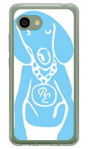 Dog �z���C�g×�T�b�N�X�u���[ design by ROTM �i�\�t�gTPU�N���A�j AQUOS R2 Compact 803SH�ESH-M09 SoftBank�EMVNO�X�}�z�iSIM�t���[�[���j SECOND SKIN aquos r2 compact �P�[�X aquos r2 compact �J�o�[ �P�[�X �J�o�[ aquos 