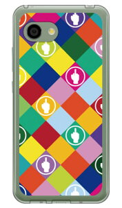 F rhombuses �}���` �i�\�t�gTPU�N���A�j design by ROTM AQUOS R2 Compact 803SH�ESH-M09 SoftBank�EMVNO�X�}�z�iSIM�t���[�[���j SECOND SKIN aquos r2 compact �P�[�X aquos r2 compact �J�o�[ �P�[�X �J�o�[ aquos r2 compact �P�[