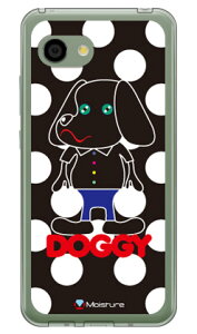 Doggy �z���C�g�h�b�g �i�\�t�gTPU�N���A�j design by Moisture AQUOS R2 Compact 803SH�ESH-M09 SoftBank�EMVNO�X�}�z�iSIM�t���[�[���j SECOND SKIN aquos r2 compact �P�[�X aquos r2 compact �J�o�[ �P�[�X �J�o�[ aquos r2 compa