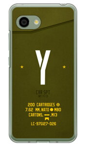 Cf LTD �~���^���[ �C�j�V���� �A���t�@�x�b�g Y �J�[�L �i�N���A�j AQUOS R2 Compact 803SH�ESH-M09 SoftBank�EMVNO�X�}�z�iSIM�t���[�[���j Coverfull aquos r2 compact �P�[�X aquos r2 compact �J�o�[ �P�[�X �J�o�[ aq