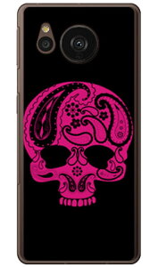 Paisley skull �u���b�N �i�n�[�h�P�[�X�j design by ROTM AQUOS sense7 plus SECOND SKIN aquos sense7 plus �P�[�X aquos sense7 plus �t�B���� aquos sense7 plus sim�t���[ aquos sense7 plus �P�[�X �ϏՌ� aquos sense7 plus �{�� �ی�