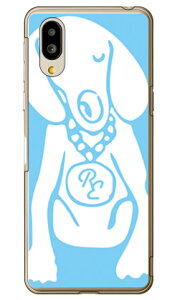 Dog �T�b�N�X�u���[×�z���C�g design by ROTM �i�N���A�j �V���v���X�}�z6 A201SH�EBASIO active SHG09 SoftBank�Eau SECOND SKIN�\�t�g�o���N �V���[�v a201sh �P�[�X a201sh �J�o�[ a201sh�P�[�X a201sh�J�o�[ �V���v